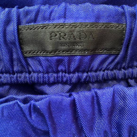 PRADA tapered track pants blue in SZ M - Picture 4 of 9